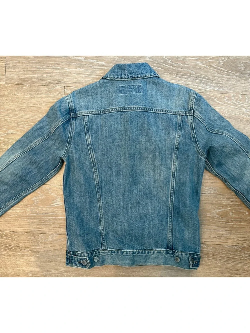 Lucky Brand The Tomboy Trucker Denim Jacket Size Small - Picture 5 of 5